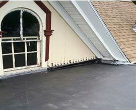 rubber roof replacement Quincy Ma