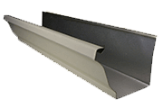 seamless gutter herringbone