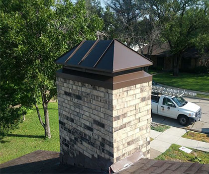 Brown Chimney Cap