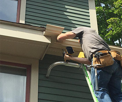 soffit and fascia replacement